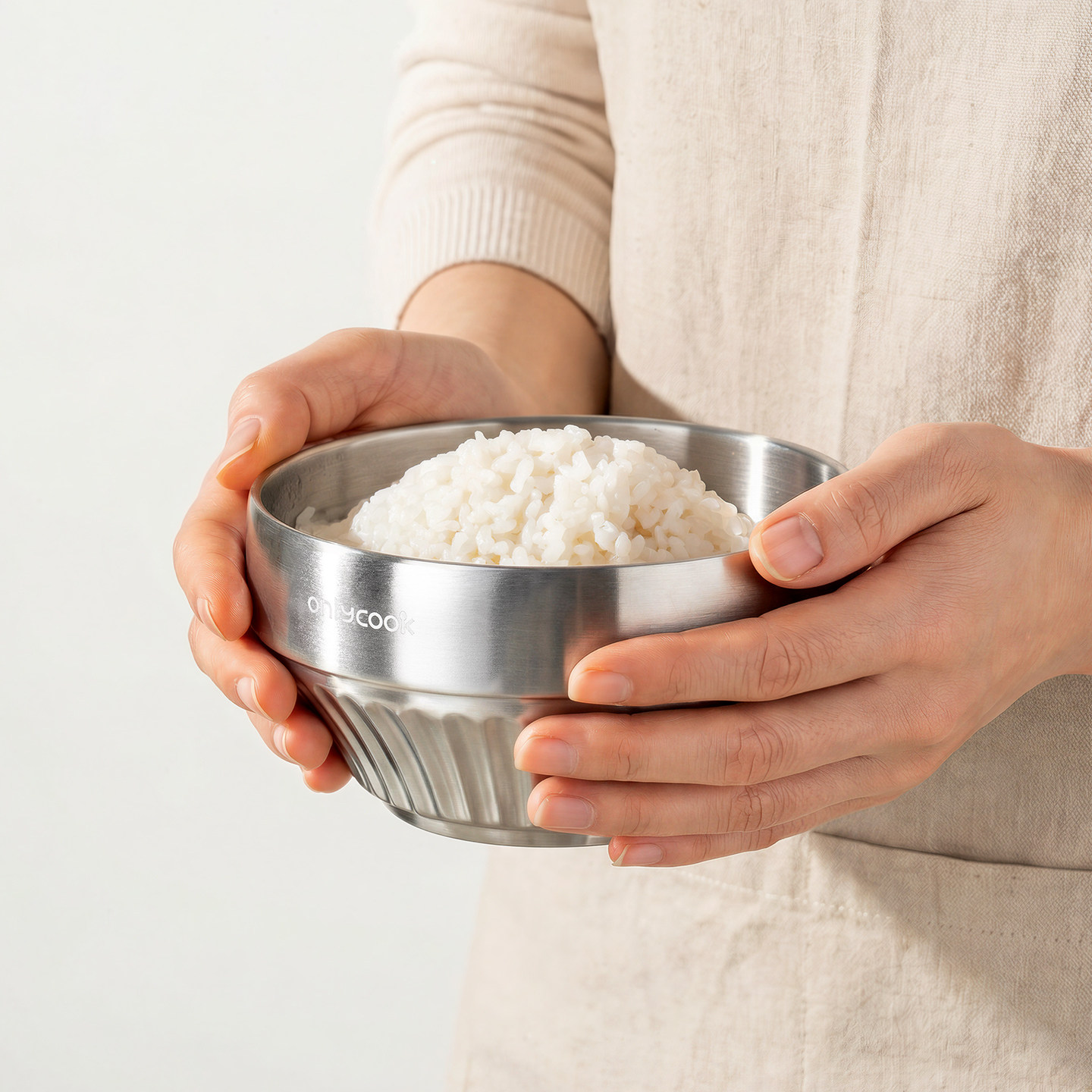 onlycook 304不锈钢小碗双层隔热成人儿童吃饭碗食品级面碗汤碗,淘宝优惠券,粉丝福利购,淘宝优惠卷