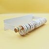 Perforated board hook magnetic hardware round hole combination home simple room storage no punching magnetic accessories