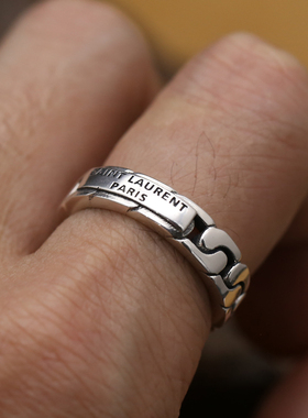 s925纯银饰品创意锁链女ins泰银