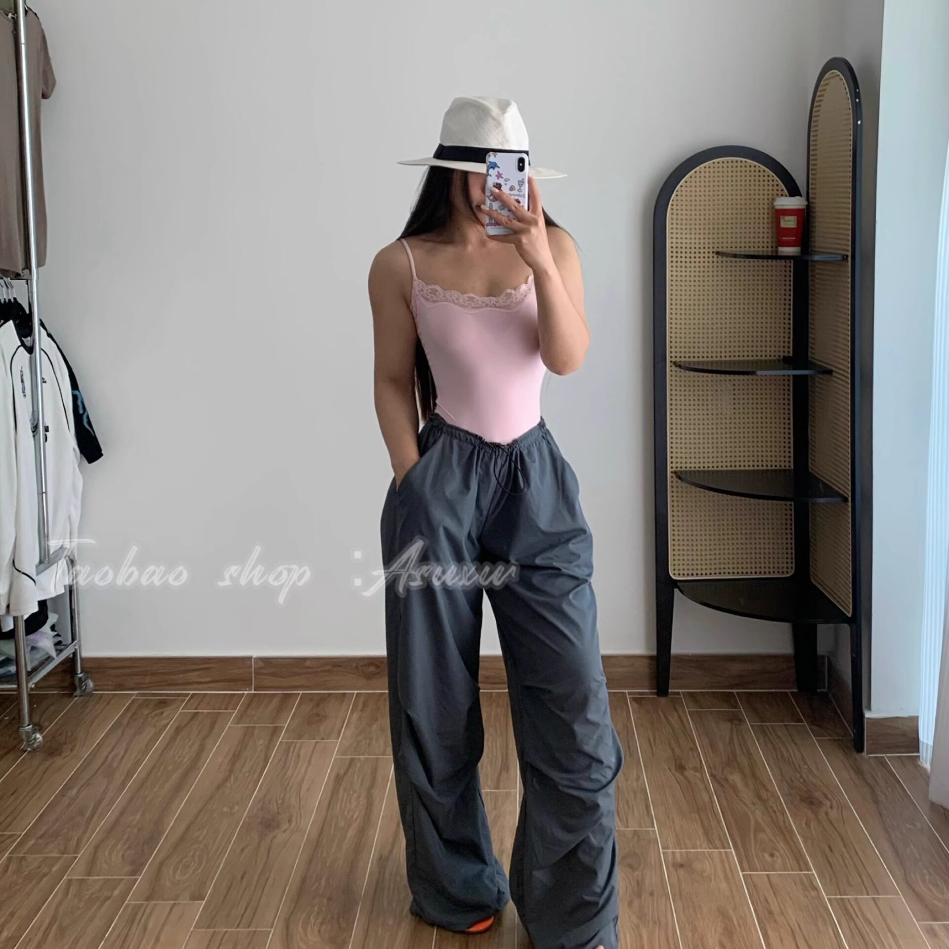 Asuxw 欧美夏季辣妹风蕾丝边可调节肩带连体衣紧身内搭背心吊带女,淘宝优惠券,粉丝福利购,淘宝优惠卷