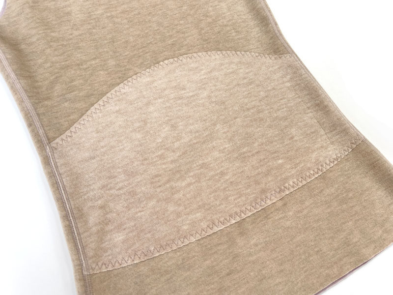 秋冬羊毛双面德绒磨毛蚕丝贴片女保暖背心无痕圆领自发热加厚马甲,淘宝优惠券,粉丝福利购,淘宝优惠卷