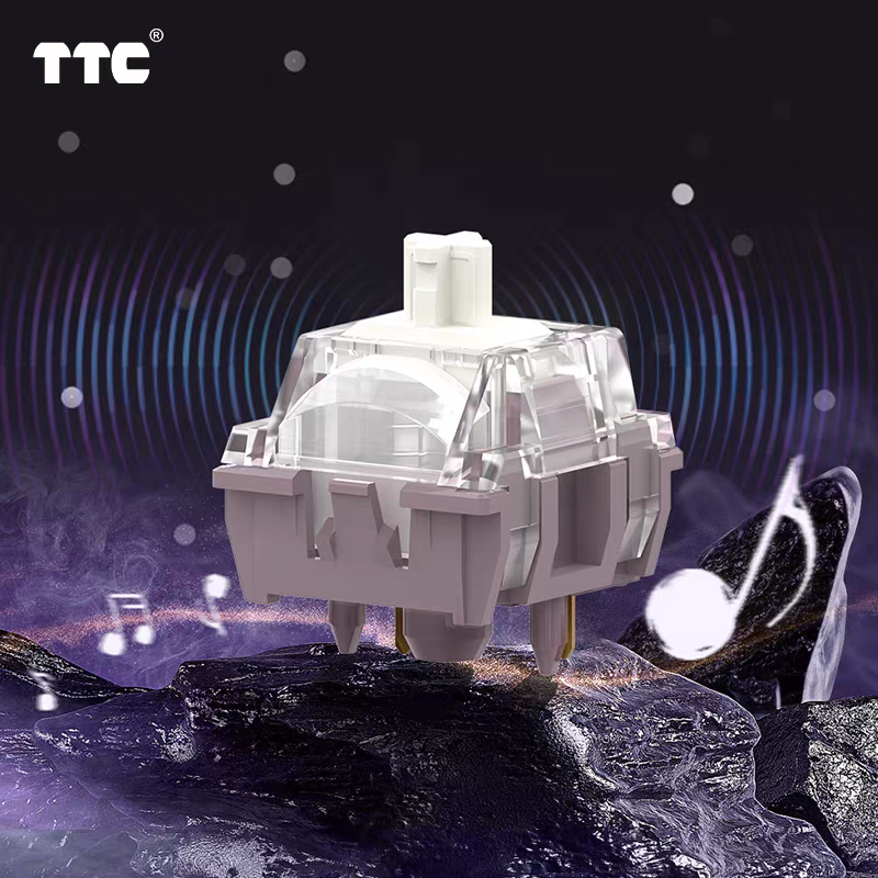 TTC快金轴V3 更纯 更顺 更HIFI 客制化机械键盘轴 石子音 麻将音,淘宝优惠券,粉丝福利购,淘宝优惠卷