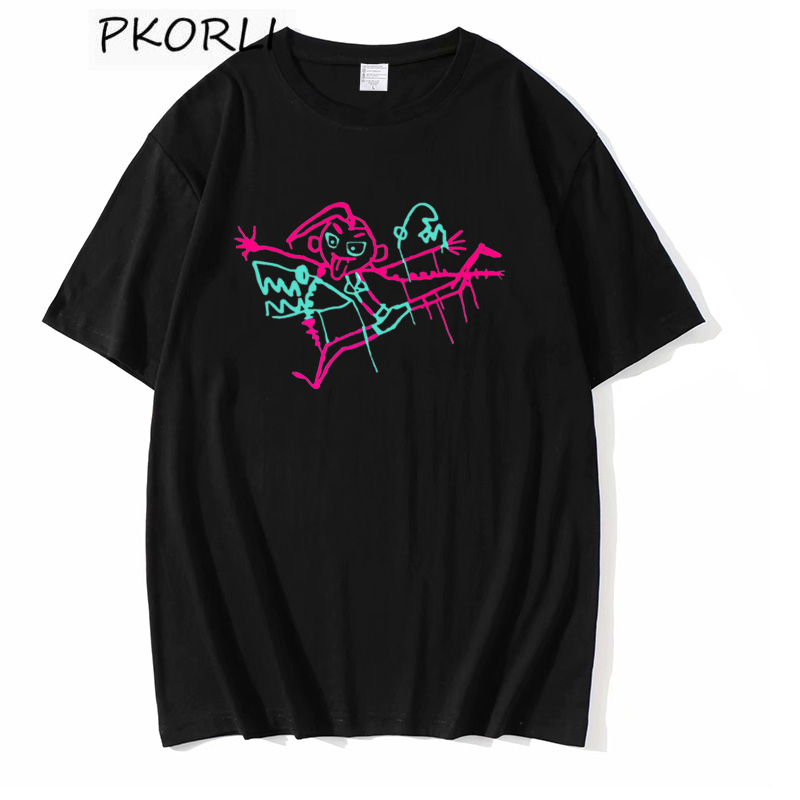 Jinx Arcane T Shirts for Women Men Game Get Jinxed Cartoon P - 图0