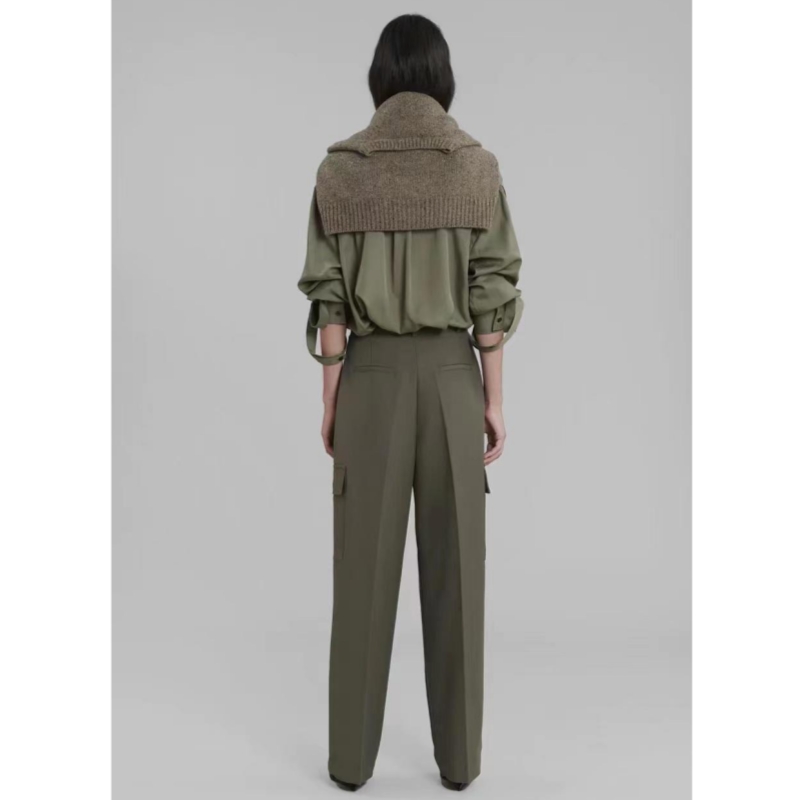 【Have Lable】FrankieShop Overalls women's thick 2022 autumn - 图0