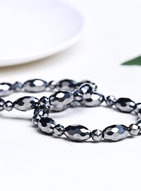 太赫兹切面小米珠手链