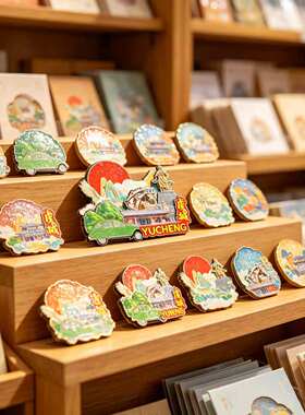磁吸冰箱贴虞城木兰祠文创纪念品