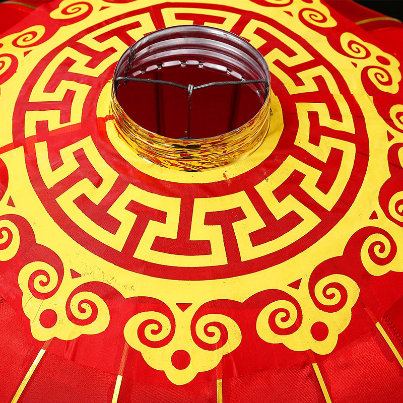 大红植绒灯笼户外防水绸布铁口广告灯笼订做灯笼阳台新年节日装饰,淘宝优惠券,粉丝福利购,淘宝优惠卷