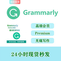 Grammarly Advanced Edition (not limited edition) English grammar detection dedicated 24h automatic shipping