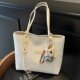 Casual simple large-capacity bag for women 2026 new fashion versatile shoulder bag student class commuting tote bag