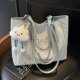 High-end single shoulder large bag women's 2026 new fashion hot style large capacity commuting and versatile work tote bag