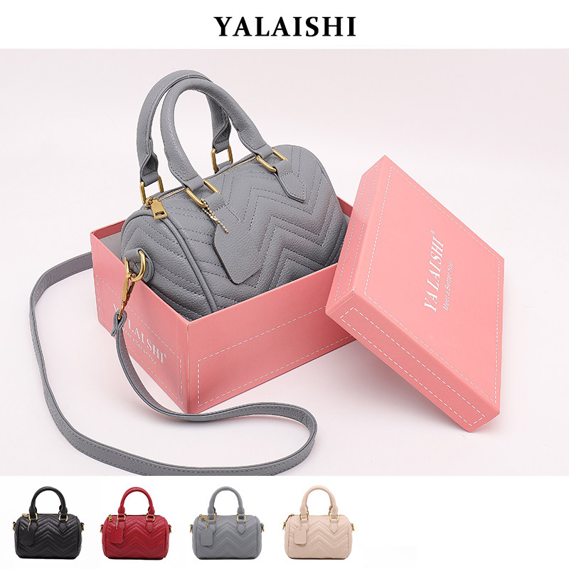 雅莱仕法国小ck女2020新款波士顿包 雅莱仕女士包袋