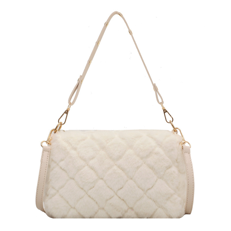 秋冬季2021新款小众百搭毛毛包包 雅莱仕女士包袋