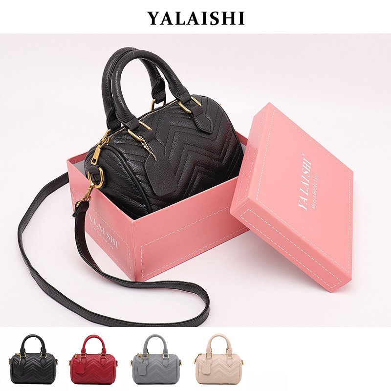 雅莱仕法国小ck女2020新款波士顿包 雅莱仕女士包袋