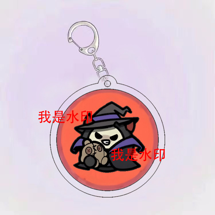 蛋仔派对挂件蛋仔派对游戏周边揪出捣蛋鬼钥匙扣巫婆蛋公主蛋可爱搞怪挂件