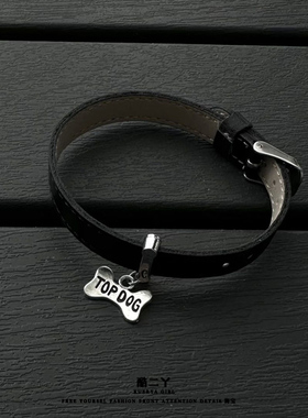 topdag高颜值骨头手带情侣手链