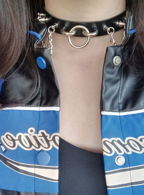 朋克项链男项圈原宿暗黑颈环链条