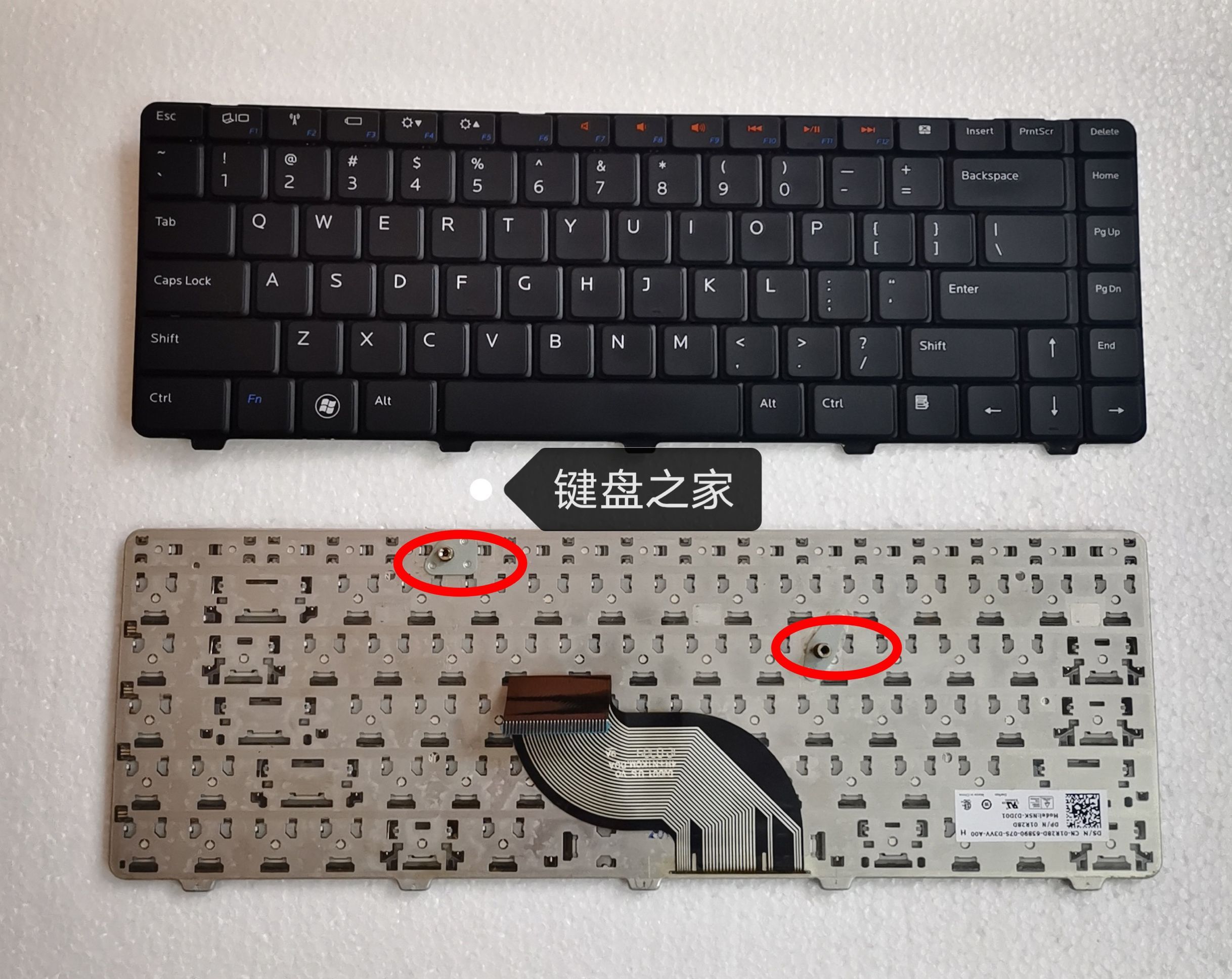 DELL戴尔 N4010 N5030 M4010 N3010 N5020 N4020 P07G N4030键盘 - 图1