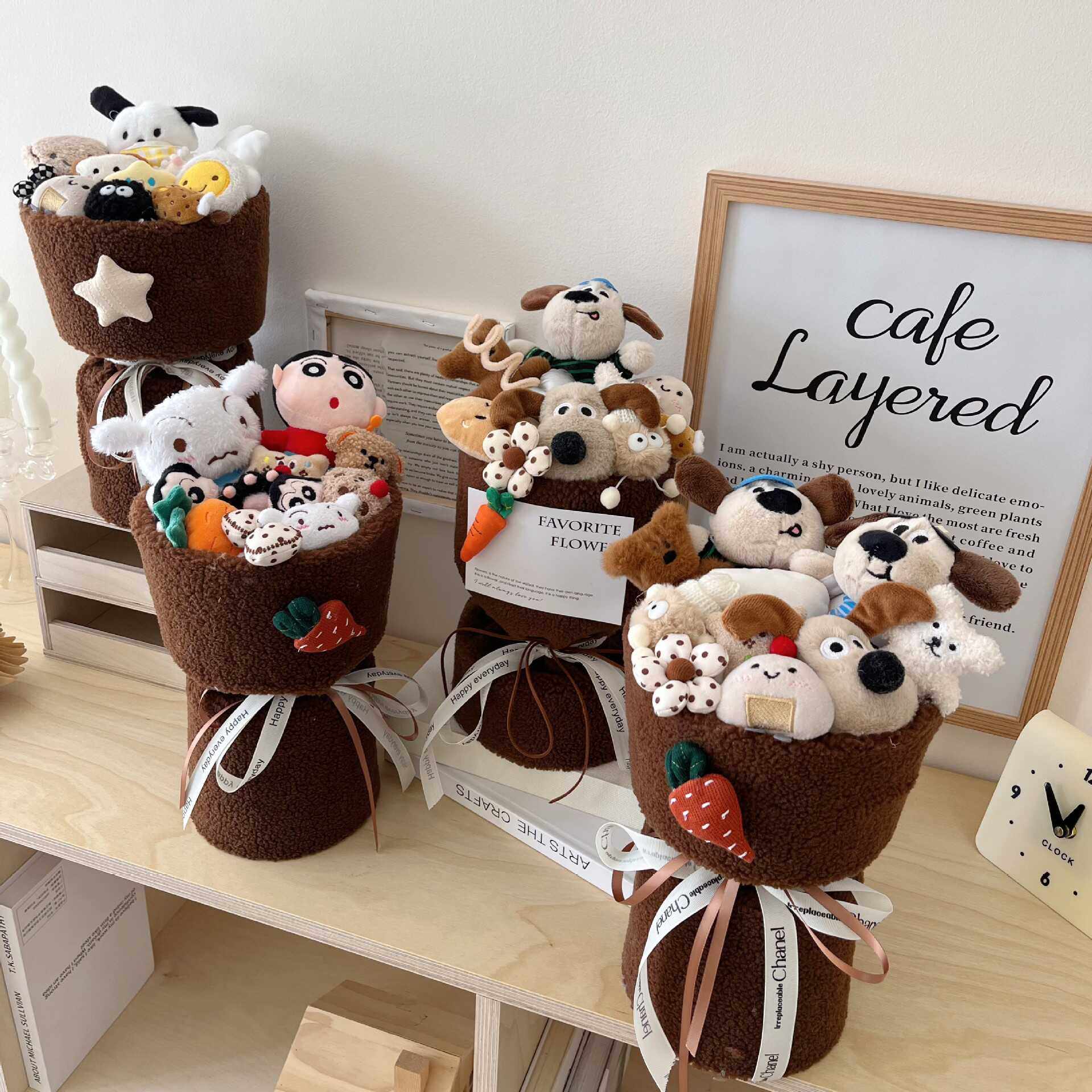 掌门狗玩偶花束公仔新年礼物送女友女孩子儿童的生日礼物女生闺蜜,淘宝优惠券,粉丝福利购,淘宝优惠卷