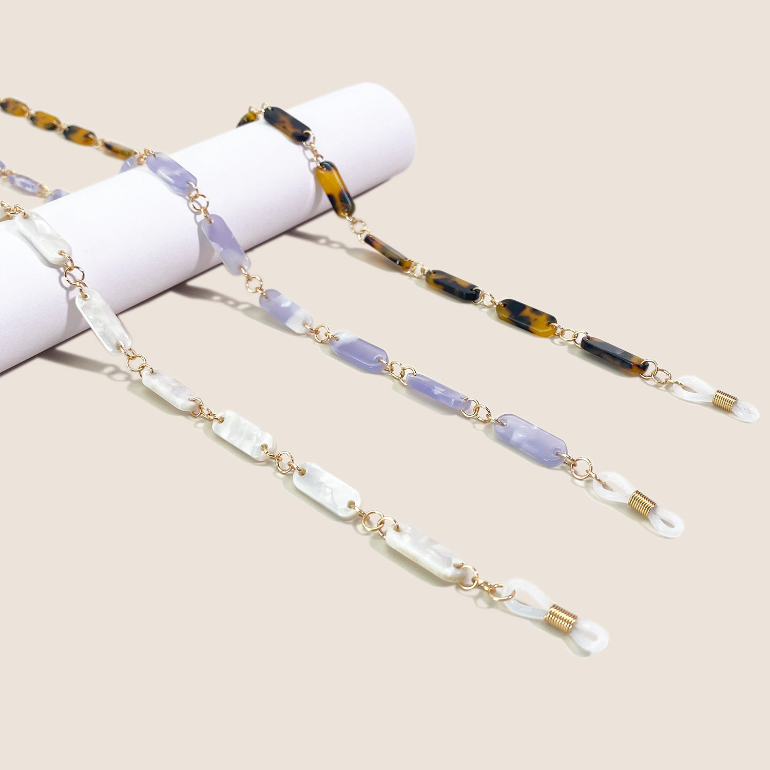 Clove 眼镜链挂脖绳高级感欧美时尚太阳墨镜防掉耳机口罩老花镜链,淘宝优惠券,粉丝福利购,淘宝优惠卷