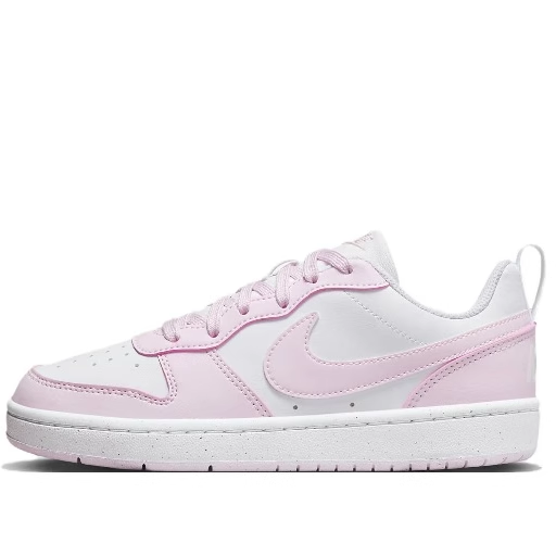 Nike Court Borough Low 休闲 防滑耐 板鞋 粉白色 DV5456-105,淘宝优惠券,粉丝福利购,淘宝优惠卷
