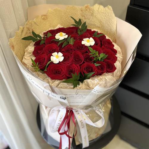 西安鲜花店同城速递玫瑰向日葵百合花束送女友闺蜜妈妈生日表白 - 图2
