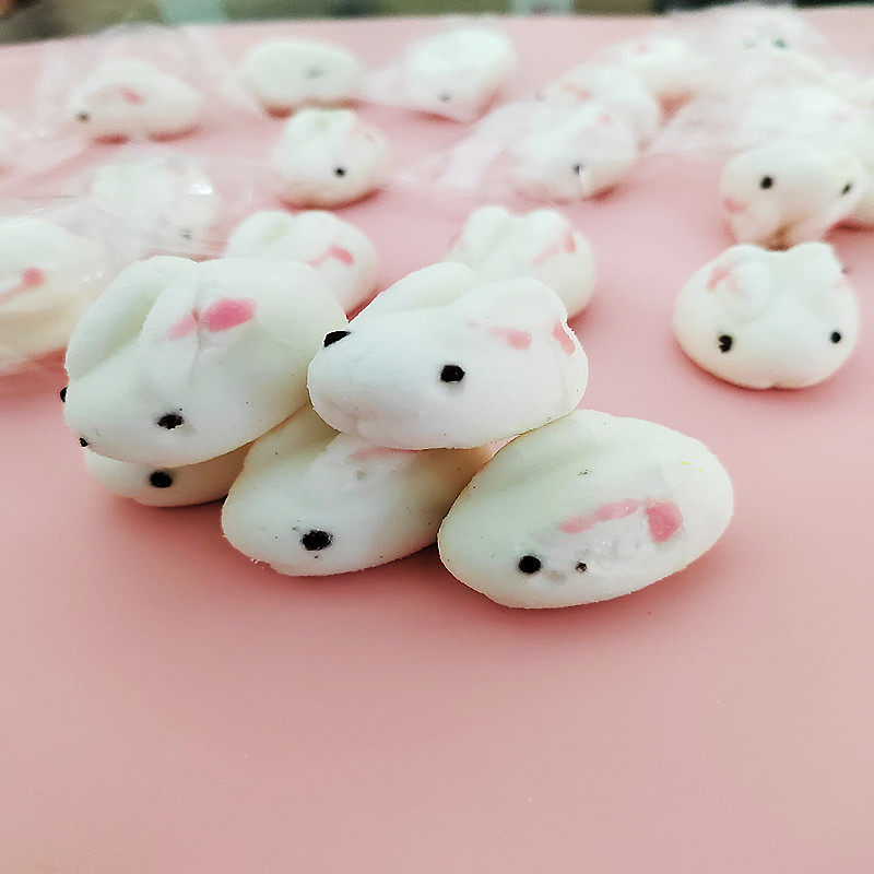 商用批发小兔棉花糖摆件装饰咖啡奶茶伴侣动物造型网红糖果新款,淘宝优惠券,粉丝福利购,淘宝优惠卷