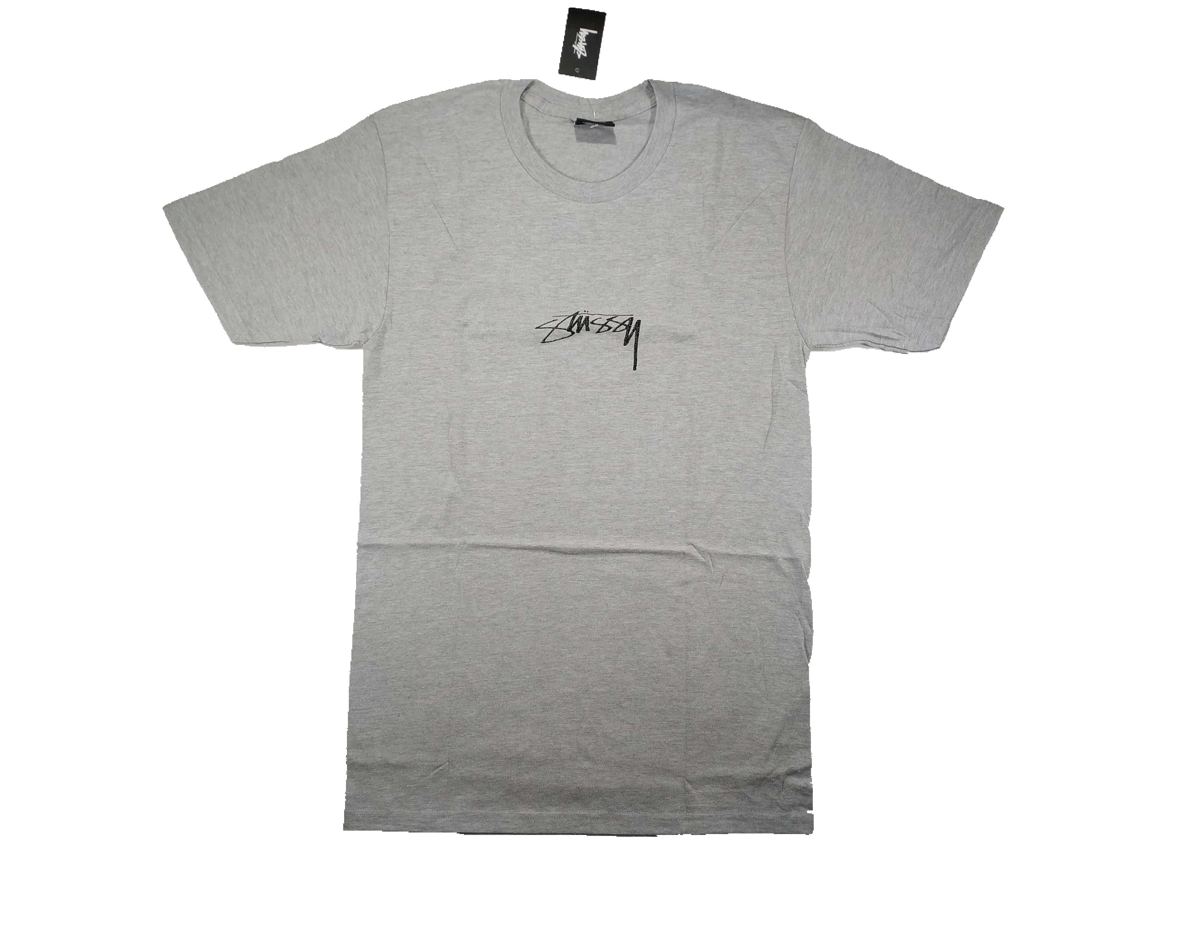 现货正品 Stussy Smooth Stock Tee 经典刺绣 短袖T恤