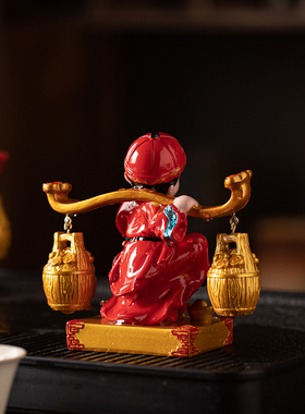 送财童子招财摆件乔迁新年礼品