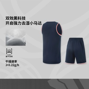 李宁篮球服2025夏季新品CBA男子速干凉爽篮球比赛球服套装AATV001