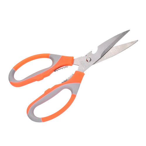 厨房多用家用剪刀强力鸡骨食物食品烤肉剪肉剪刀不锈钢剪刀多功能 - 图3