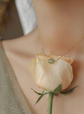 轻奢复古仿和田玉项链女2026年