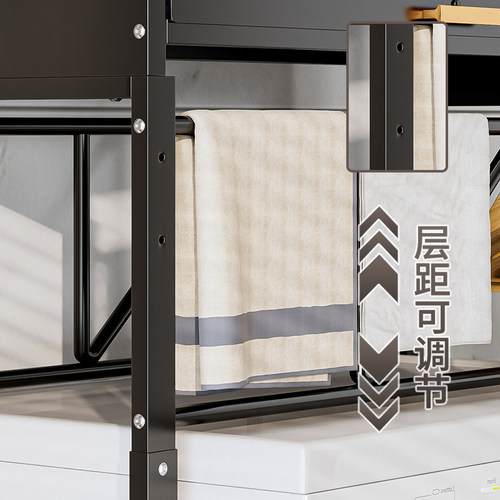 洗衣机置物架子滚筒波轮卫生间马桶架上方厕所家用阳台马桶收纳柜 - 图1