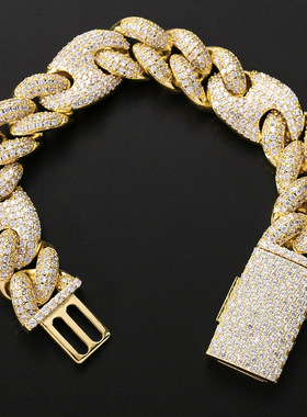 ICEBLING猪鼻子重工满钻手链