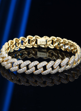 ICEBLING8MMS925纯银古巴手链