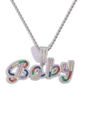 ICEBLING英文字母定制吊坠