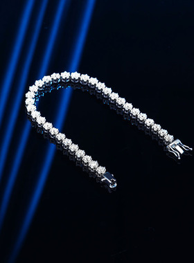 BLINGBLING纯银满钻手链