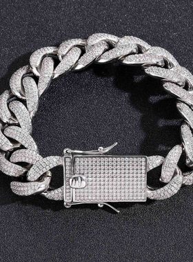 ICEBLING18MM重工男士古巴手链