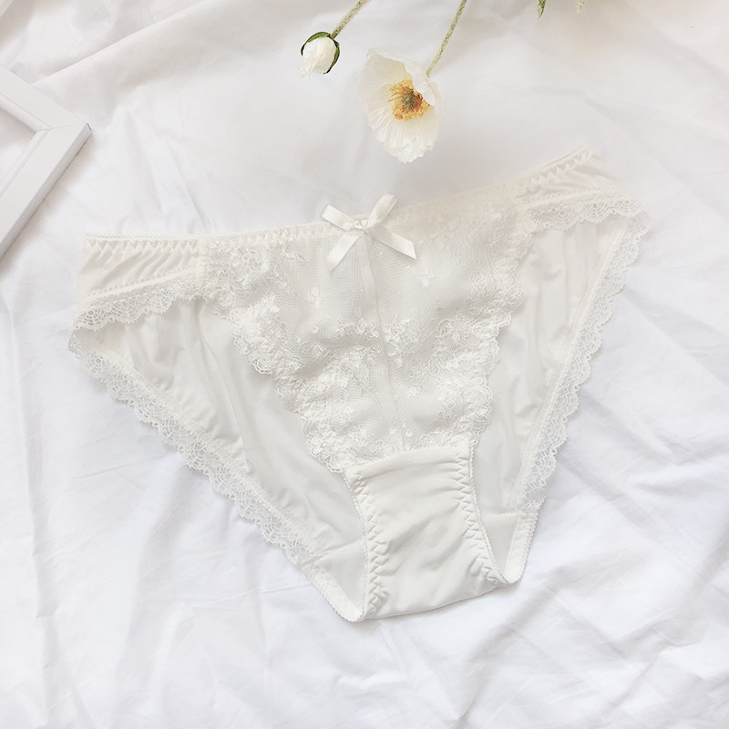 【内裤29秒杀】RisaMagli优丽娜娜三角裤刺绣甜美蕾丝女士内裤515,淘宝优惠券,粉丝福利购,淘宝优惠卷