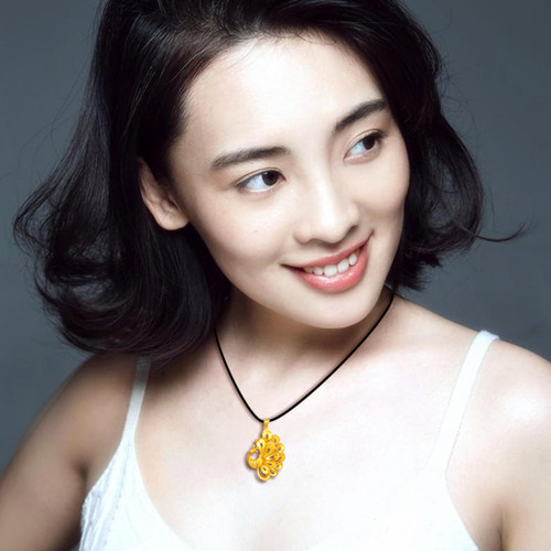 皮绳项链绳吊坠挂绳挂坠绳黄金玉佩玉坠绳蜡绳男女款红绳子项链 - 图0