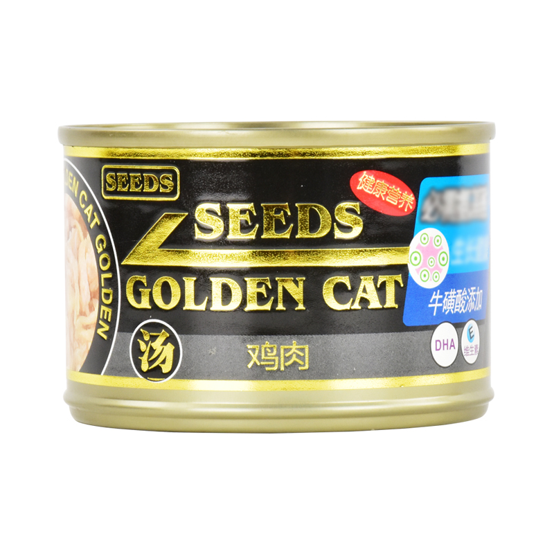 SEEDS惜时黄金猫罐大金罐组合装170g*7罐 鲔鱼白肉猫罐头湿粮零食 - 图3