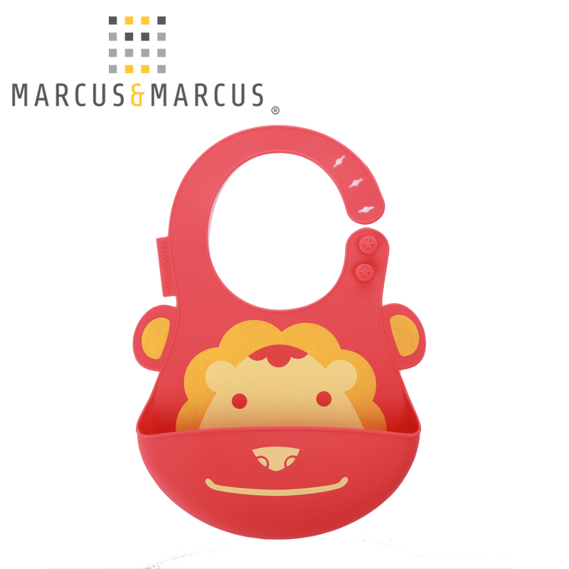 Marcus Didinica baby bib bib waterproof rice bag children's silicone bib