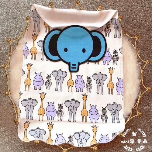 Детское хлопковое мультяшное полотенце от пота, детский шарф, большой антиперспирант для детского сада, подходит для подростков