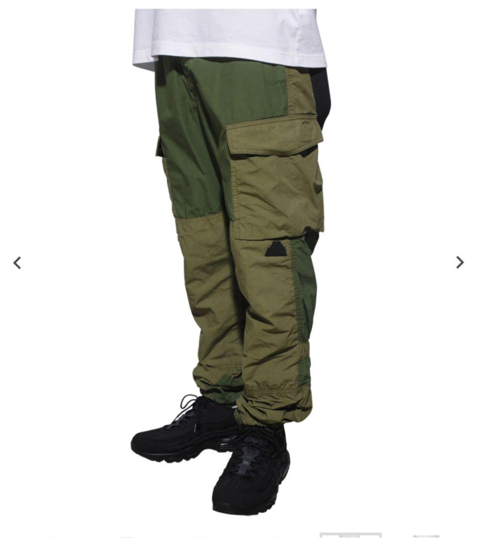 自主自产 X C E CAVEMPT GRK Cargo Pants Light Green日潮背带裤 - 图1