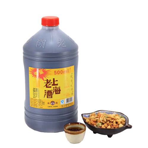 嘉善酒厂嘉善黄酒 越龙13.8°上海老酒3L规格一箱6桶整箱装半甜型 - 图0