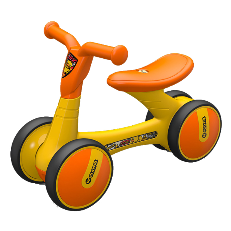 乐的小黄鸭bduck平衡车儿童滑行学步婴儿玩具宝宝礼物扭扭滑步车