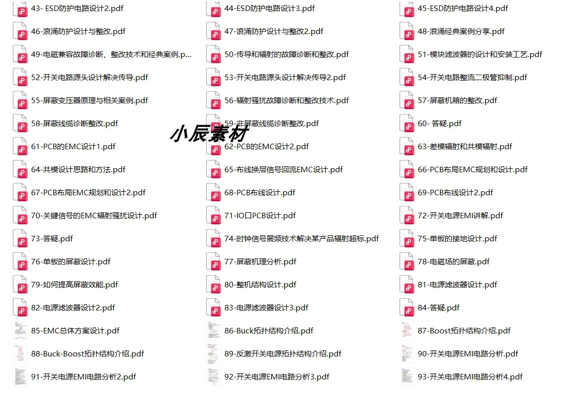 硬件工程师EMC学习从入门到精通93节PDF - 图0