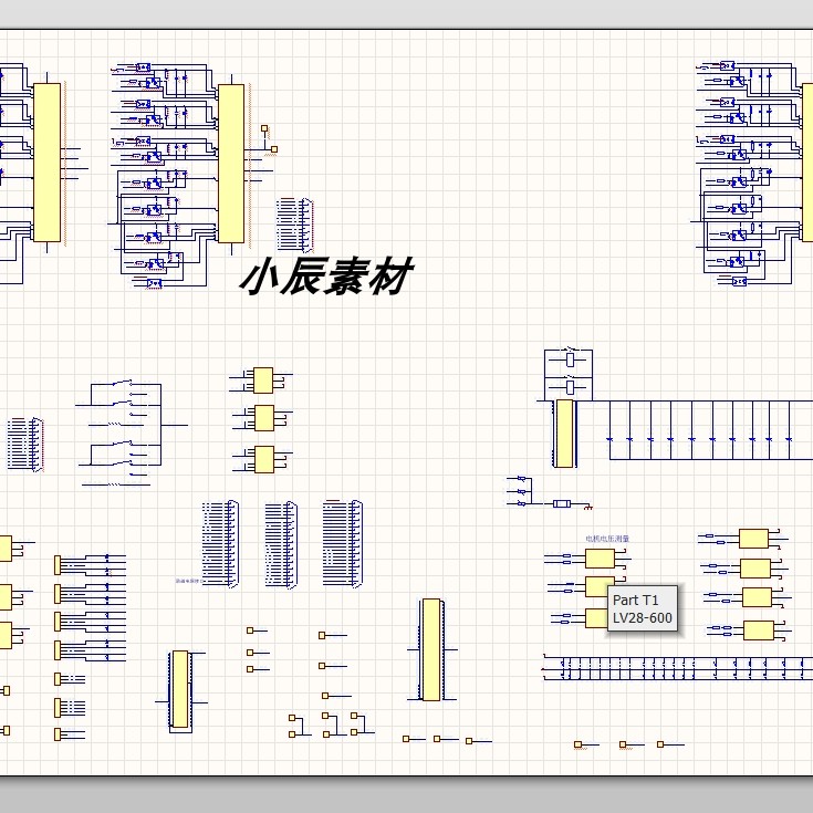 风电控制器 原理图+PCB+源代码资料 主控芯片TMS320F2812 - 图0