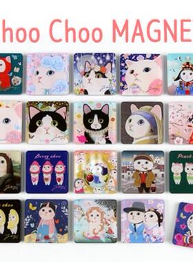 狠好看的jetoy 可爱猫咪冰箱贴魔术贴 choo choo MAGNET（20选）