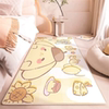 Children's room bedside blanket imitation cashmere cute