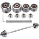 Linuo 15kg 20kg arm muscle electroplated dumbbells